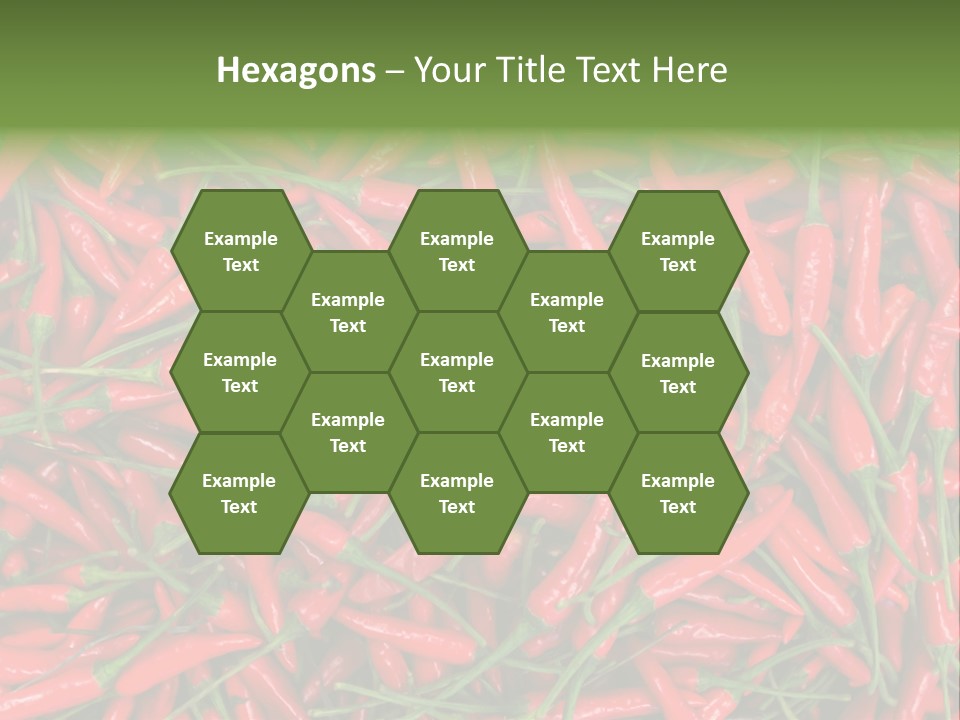 Downtown View Square PowerPoint Template