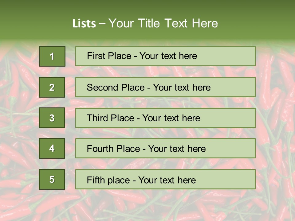 Downtown View Square PowerPoint Template