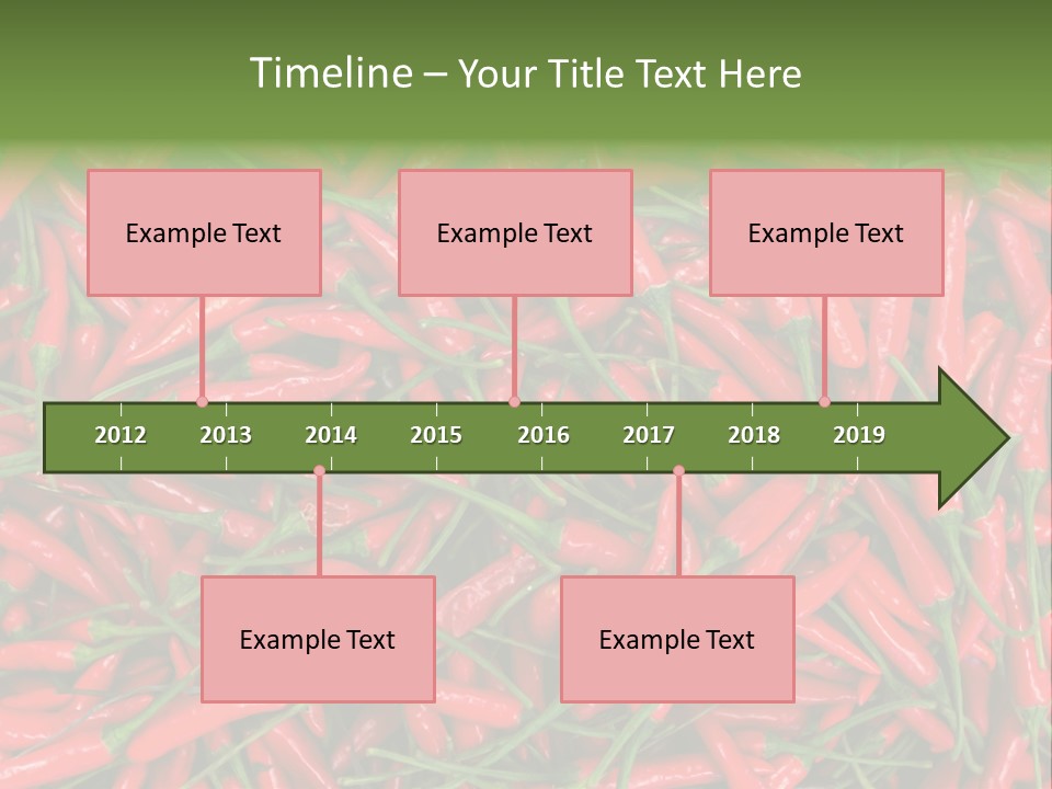 Downtown View Square PowerPoint Template