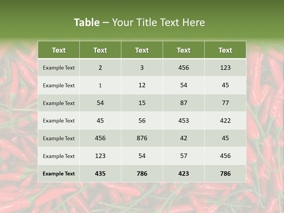 Downtown View Square PowerPoint Template