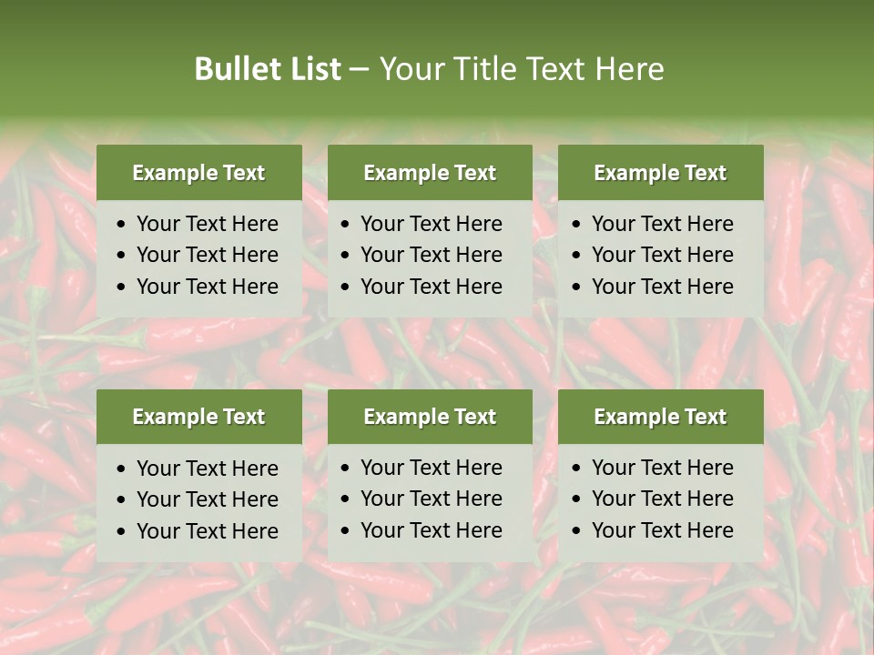 Downtown View Square PowerPoint Template