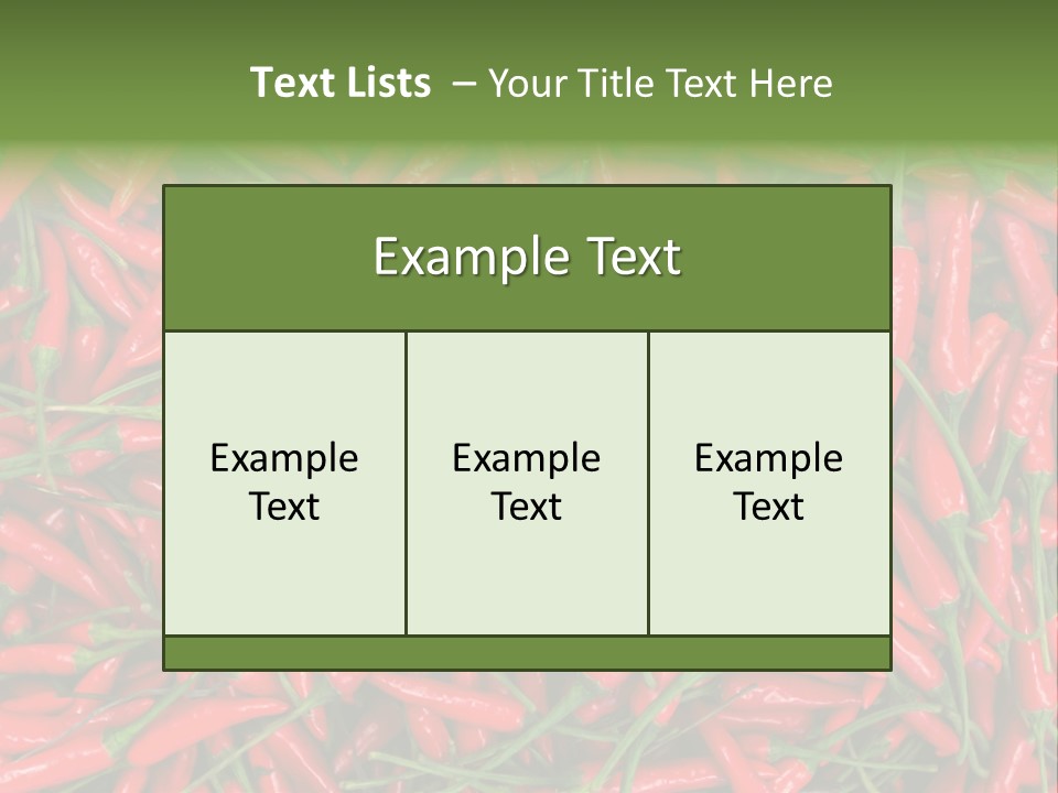 Downtown View Square PowerPoint Template