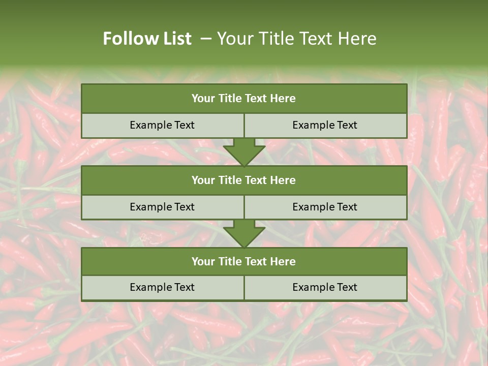 Downtown View Square PowerPoint Template