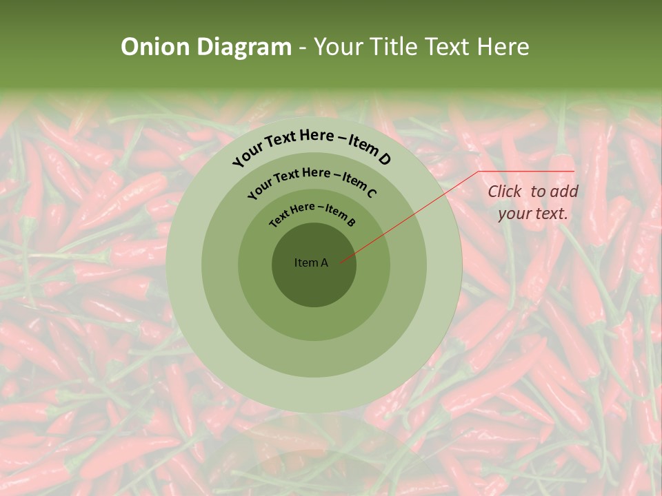 Downtown View Square PowerPoint Template