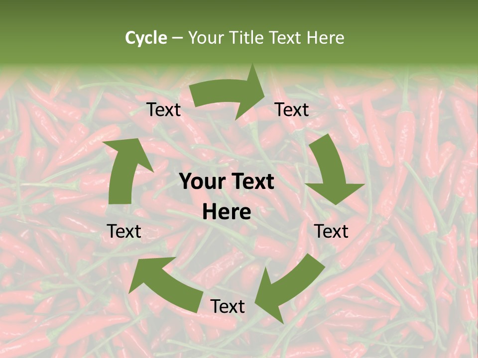 Downtown View Square PowerPoint Template