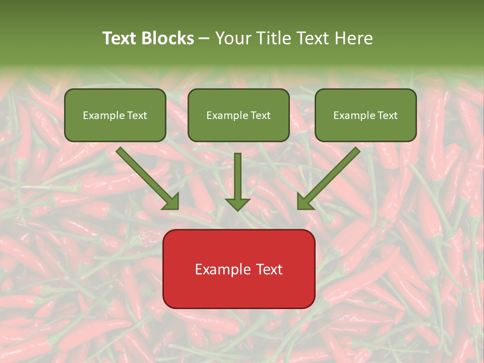 Downtown View Square PowerPoint Template