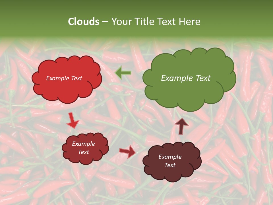 Downtown View Square PowerPoint Template