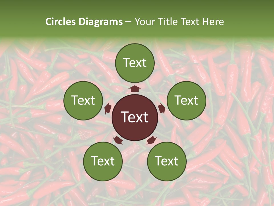 Downtown View Square PowerPoint Template