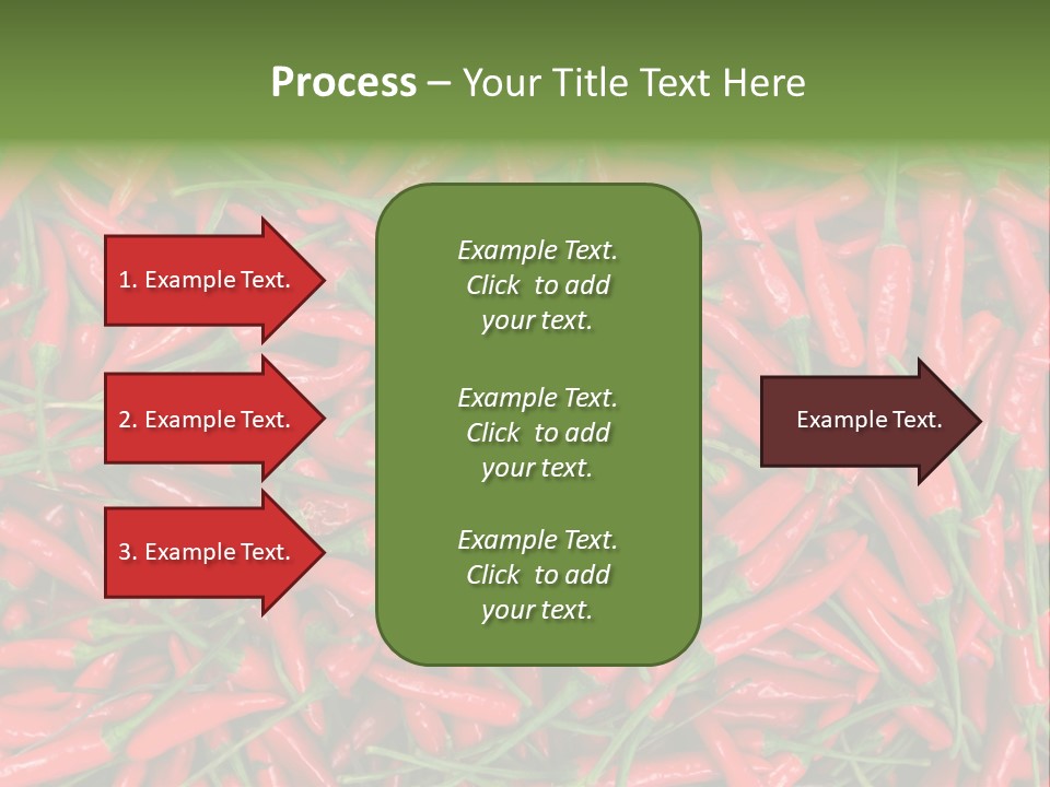 Downtown View Square PowerPoint Template