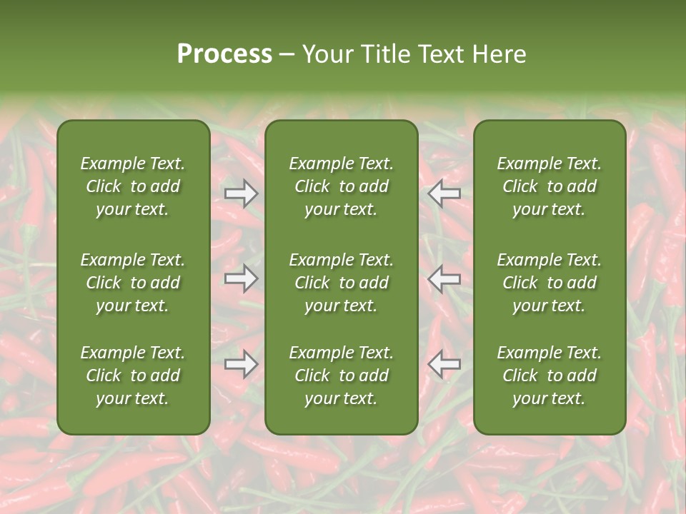 Downtown View Square PowerPoint Template