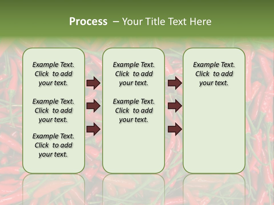 Downtown View Square PowerPoint Template