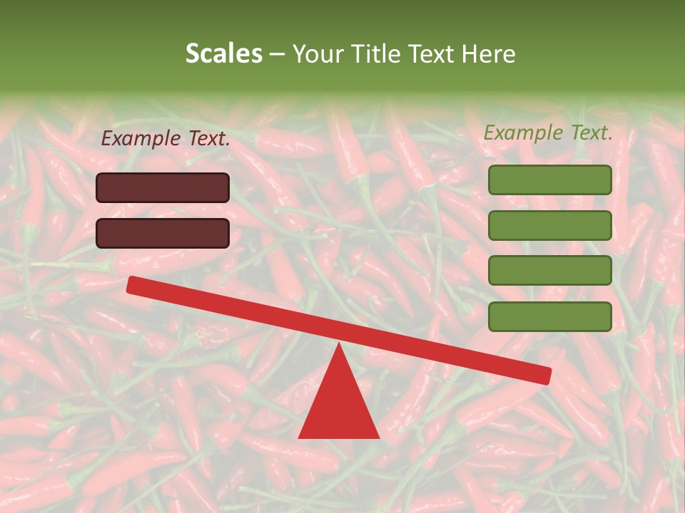 Downtown View Square PowerPoint Template