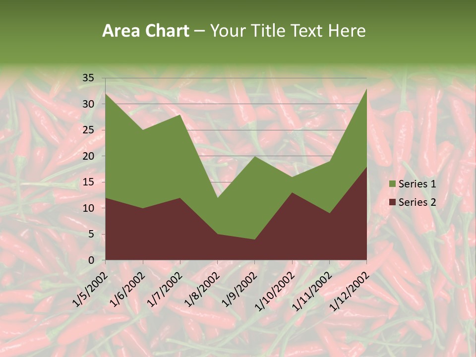 Downtown View Square PowerPoint Template