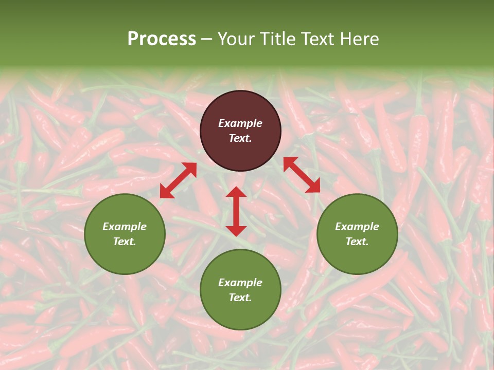 Downtown View Square PowerPoint Template