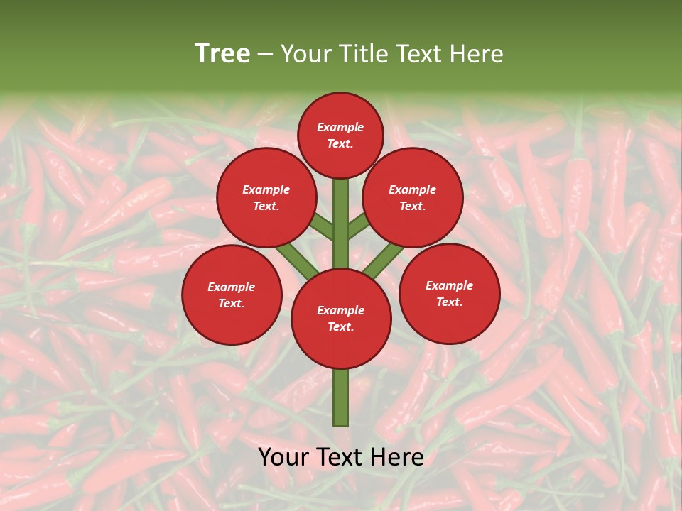 Downtown View Square PowerPoint Template