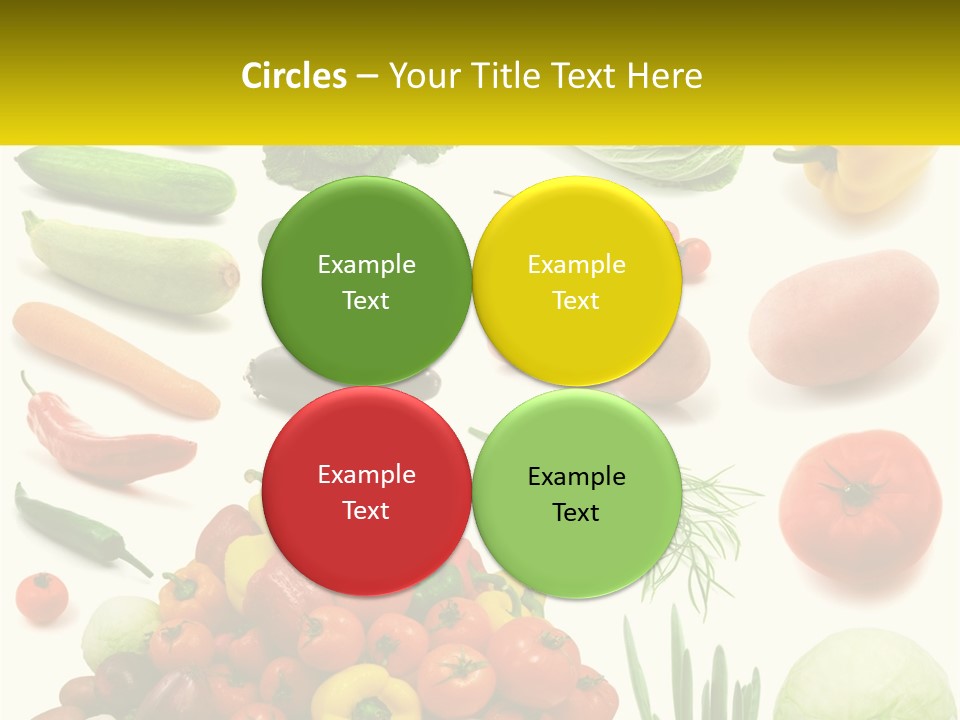 Town Abstract Square PowerPoint Template