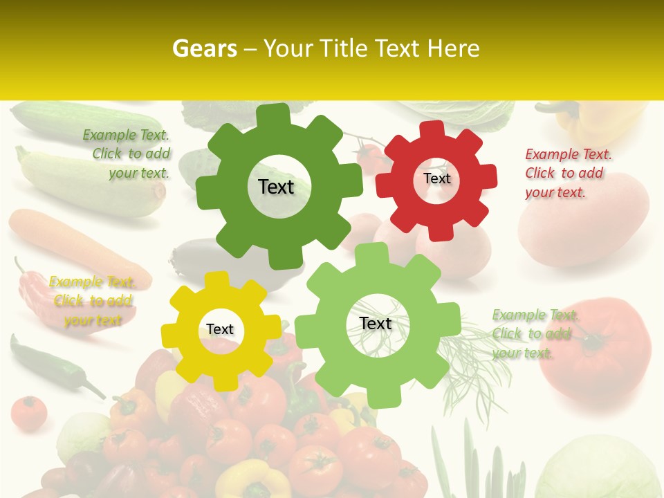 Town Abstract Square PowerPoint Template