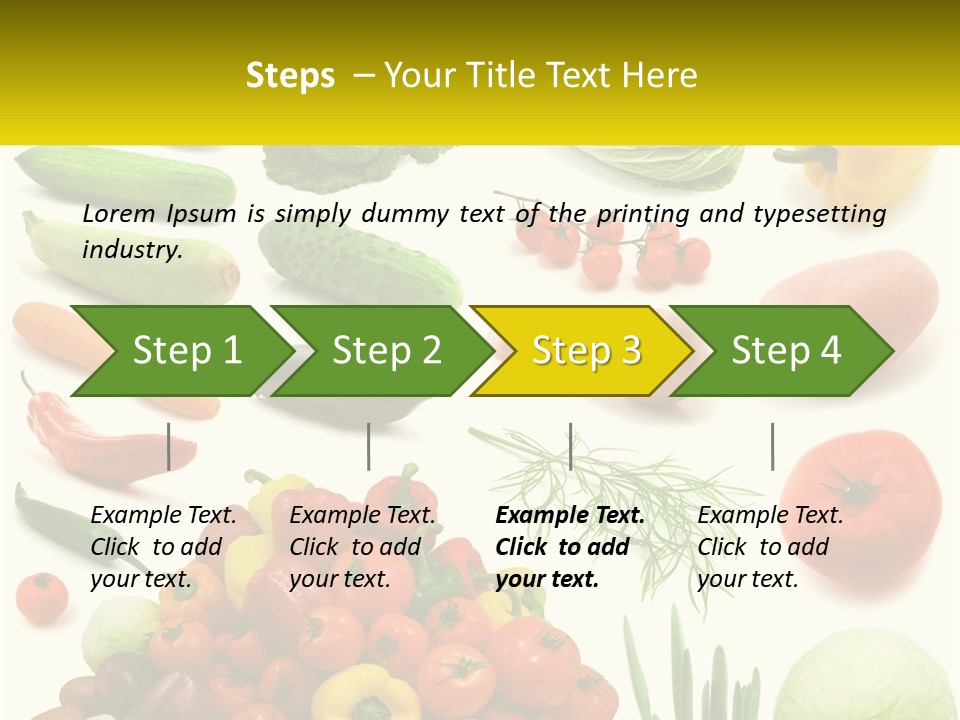 Town Abstract Square PowerPoint Template