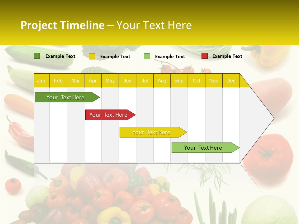 Town Abstract Square PowerPoint Template