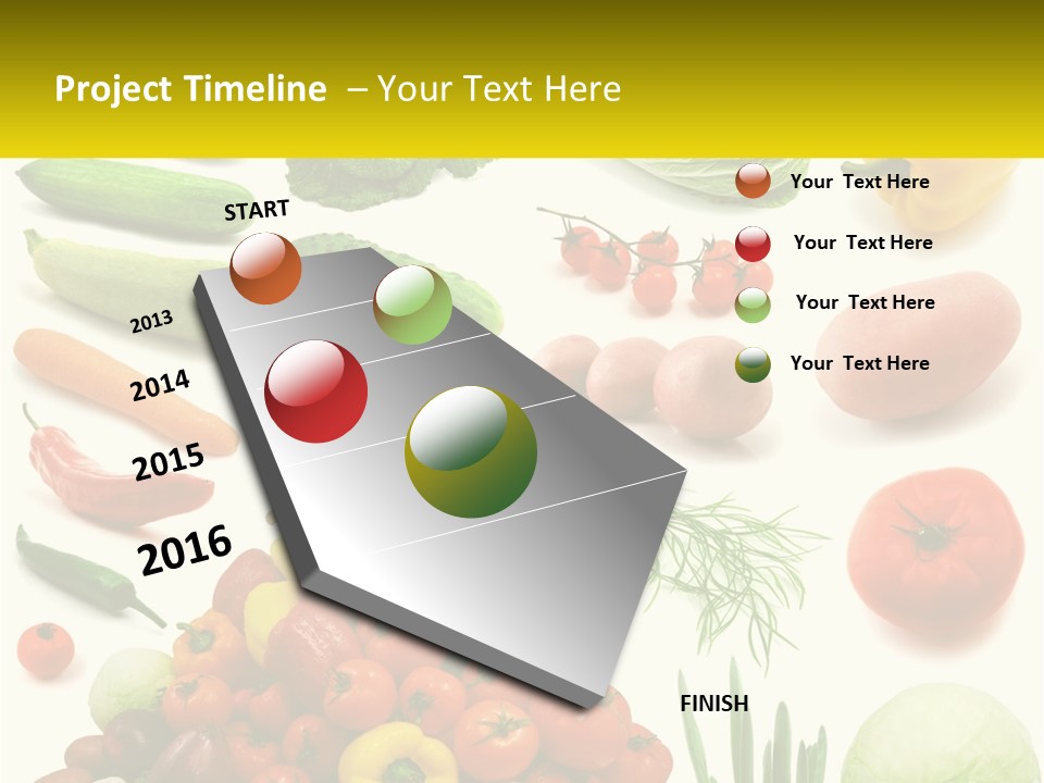 Town Abstract Square PowerPoint Template