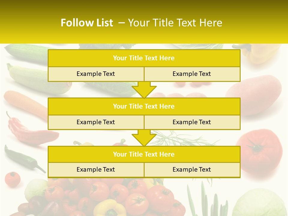 Town Abstract Square PowerPoint Template
