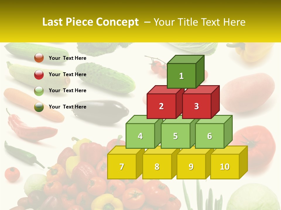 Town Abstract Square PowerPoint Template