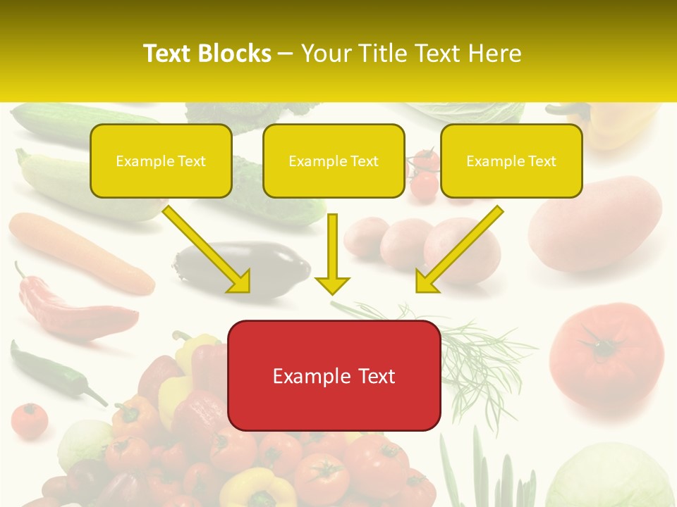 Town Abstract Square PowerPoint Template