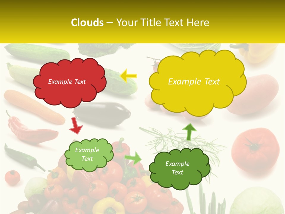 Town Abstract Square PowerPoint Template