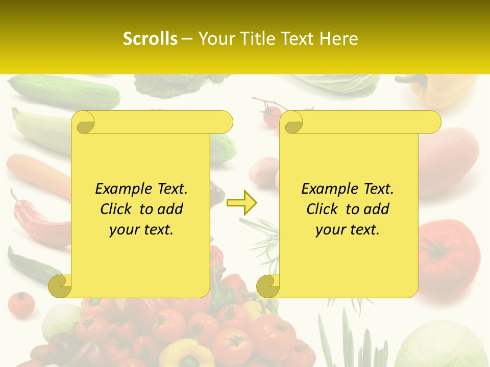Town Abstract Square PowerPoint Template