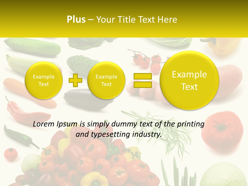 Town Abstract Square PowerPoint Template