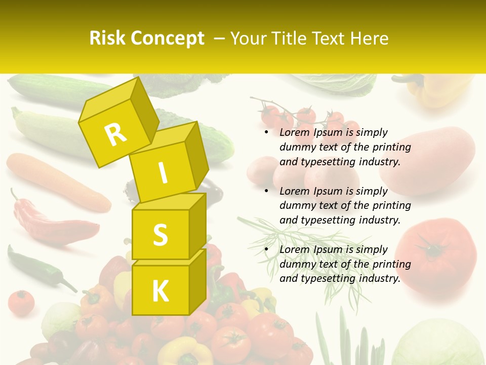 Town Abstract Square PowerPoint Template