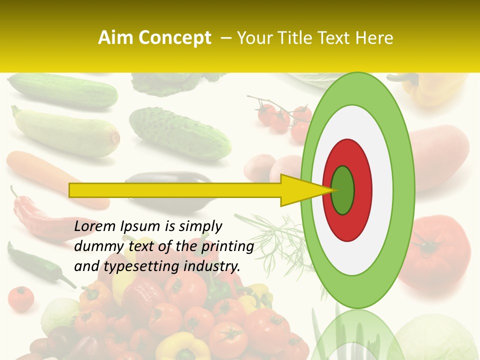 Town Abstract Square PowerPoint Template