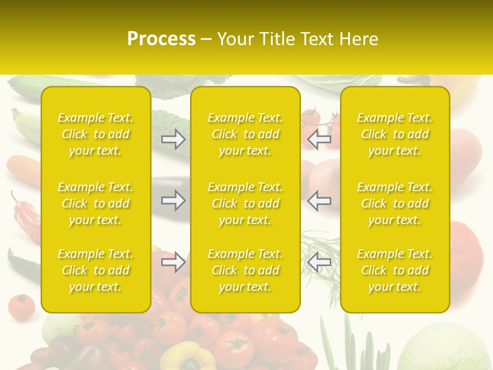 Town Abstract Square PowerPoint Template
