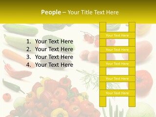 Town Abstract Square PowerPoint Template