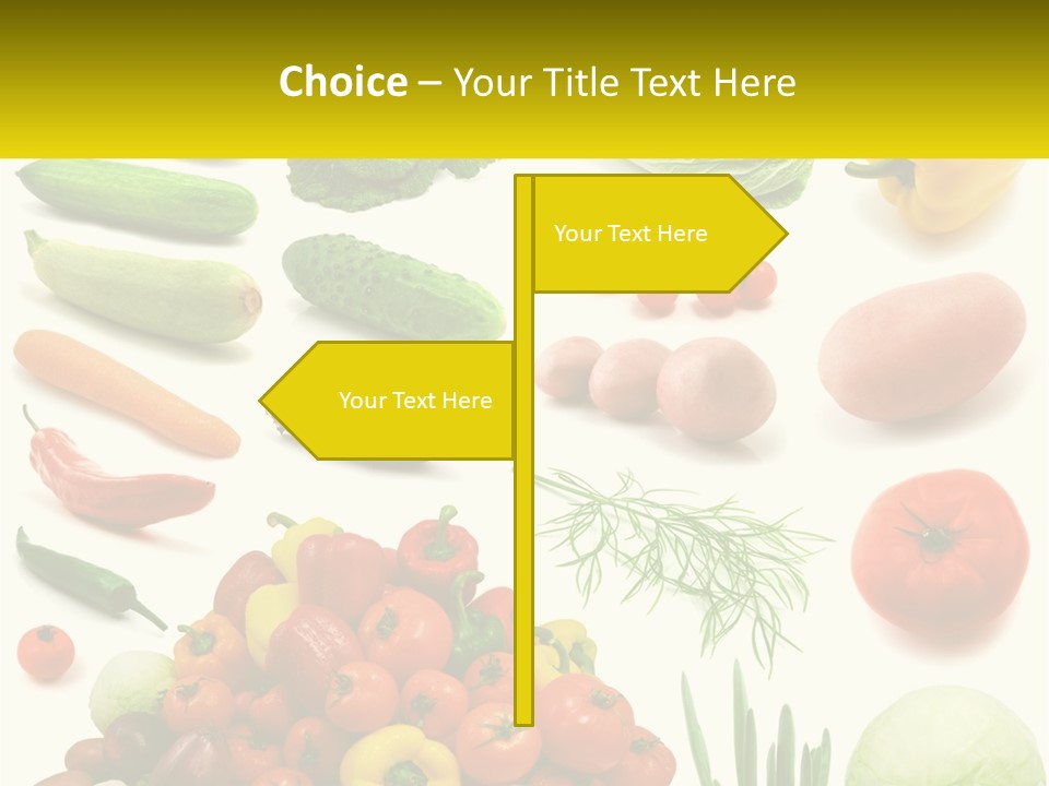 Town Abstract Square PowerPoint Template