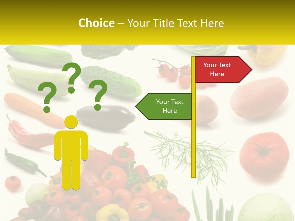 Town Abstract Square PowerPoint Template