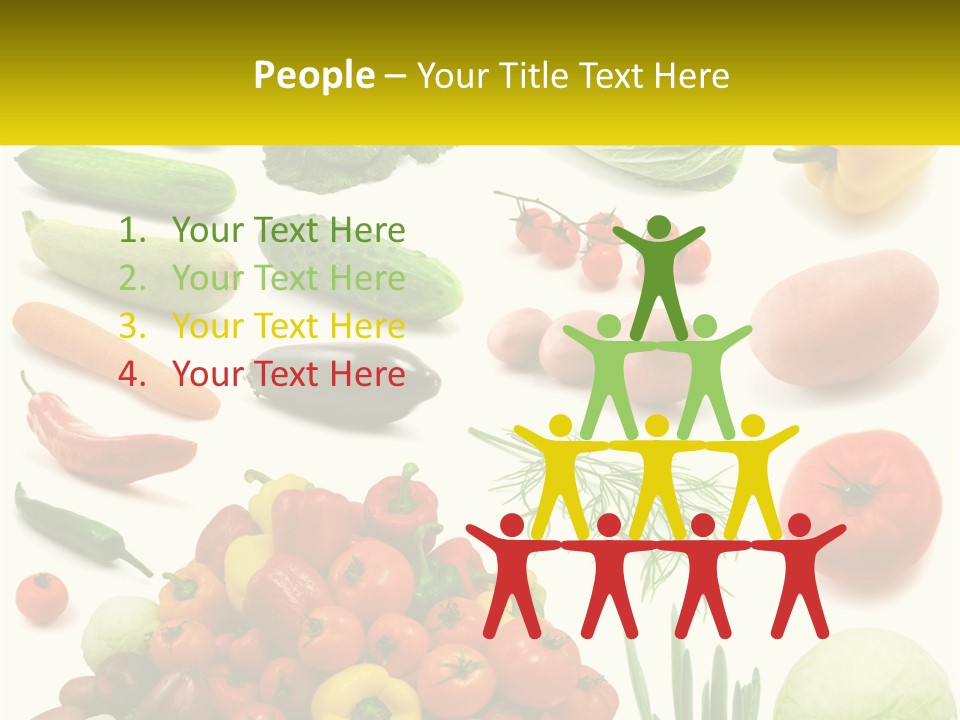 Town Abstract Square PowerPoint Template