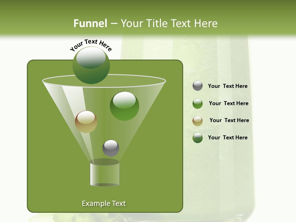 Ball Concept Cube PowerPoint Template