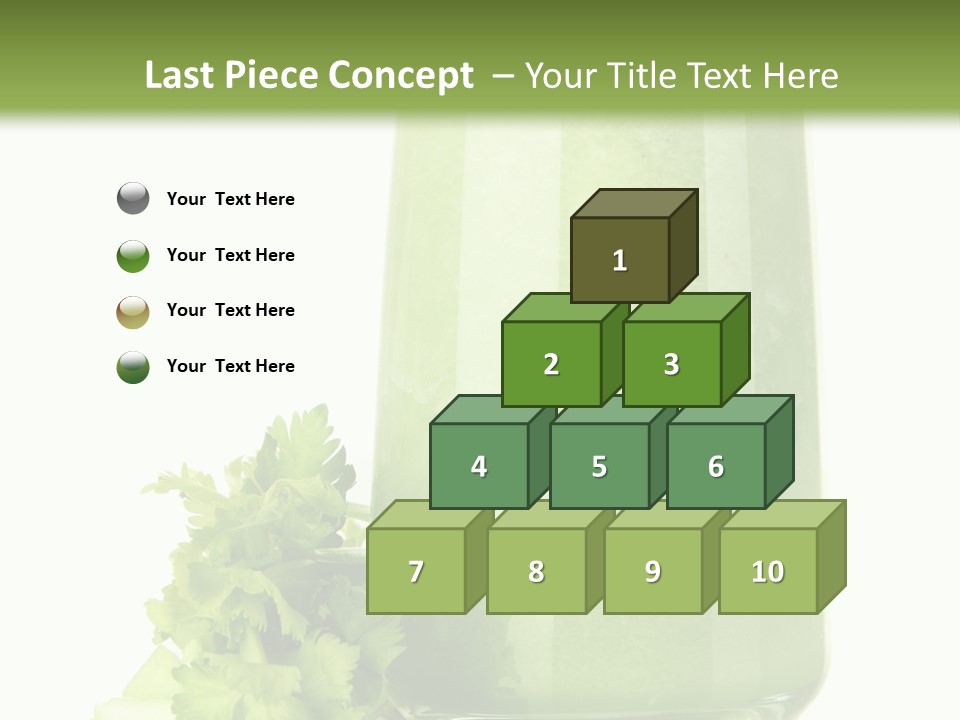 Ball Concept Cube PowerPoint Template
