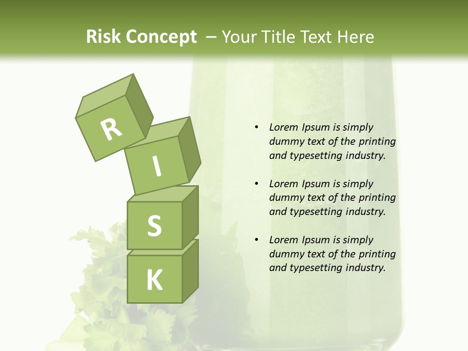 Ball Concept Cube PowerPoint Template