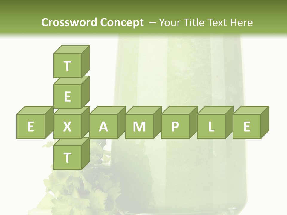 Ball Concept Cube PowerPoint Template