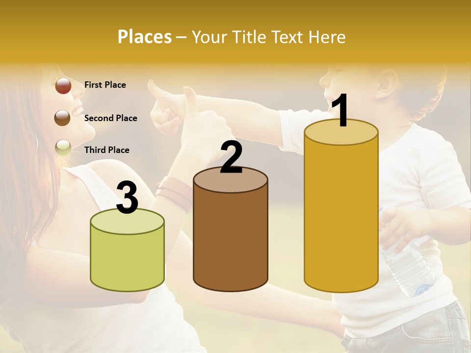 Light House Town PowerPoint Template