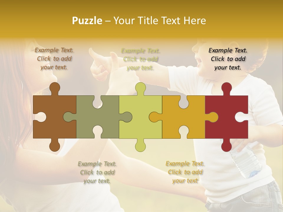 Light House Town PowerPoint Template