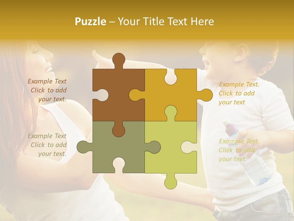 Light House Town PowerPoint Template