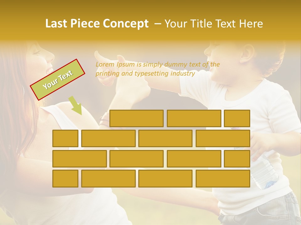 Light House Town PowerPoint Template