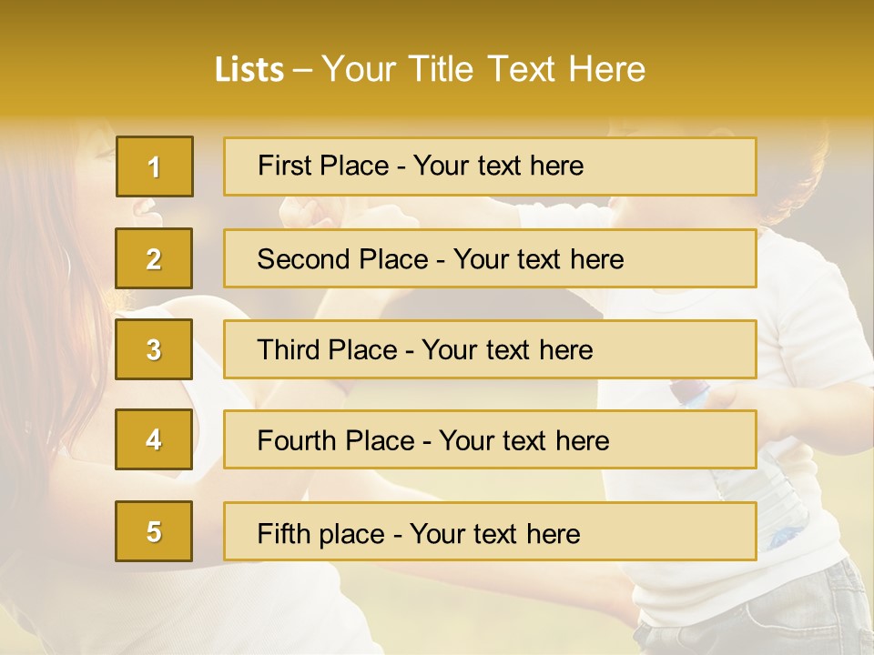 Light House Town PowerPoint Template