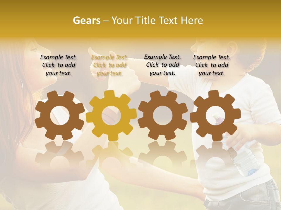 Light House Town PowerPoint Template