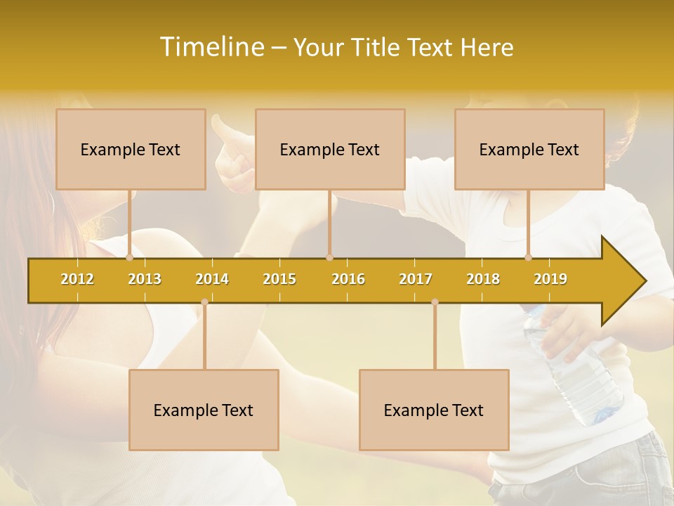 Light House Town PowerPoint Template