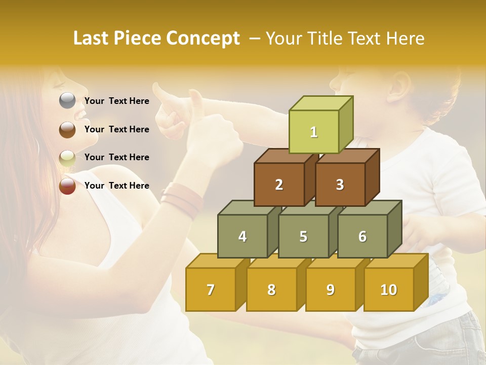 Light House Town PowerPoint Template