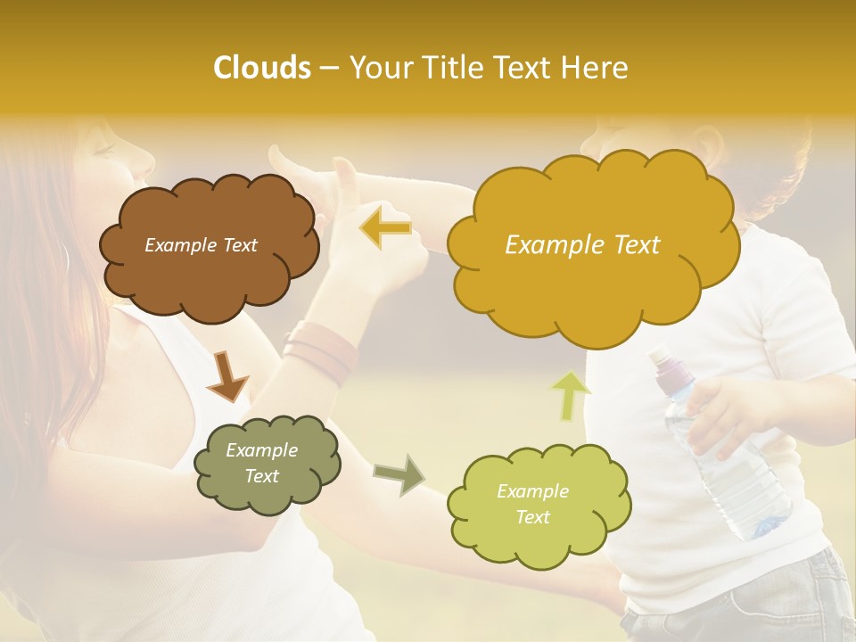 Light House Town PowerPoint Template